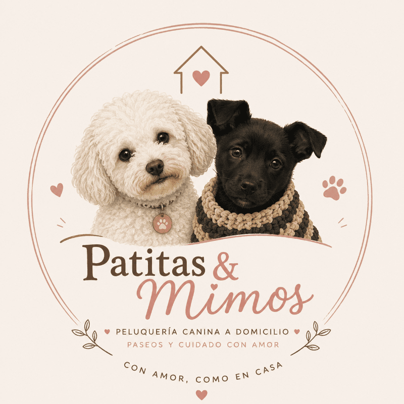 Logo de Patitas y mimos