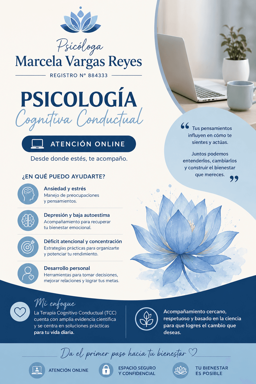 Consulta Psicologica Marcela — Clínica y salud